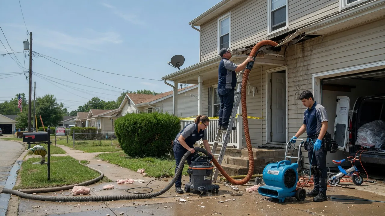Water Damage Restoration in White, SD near me